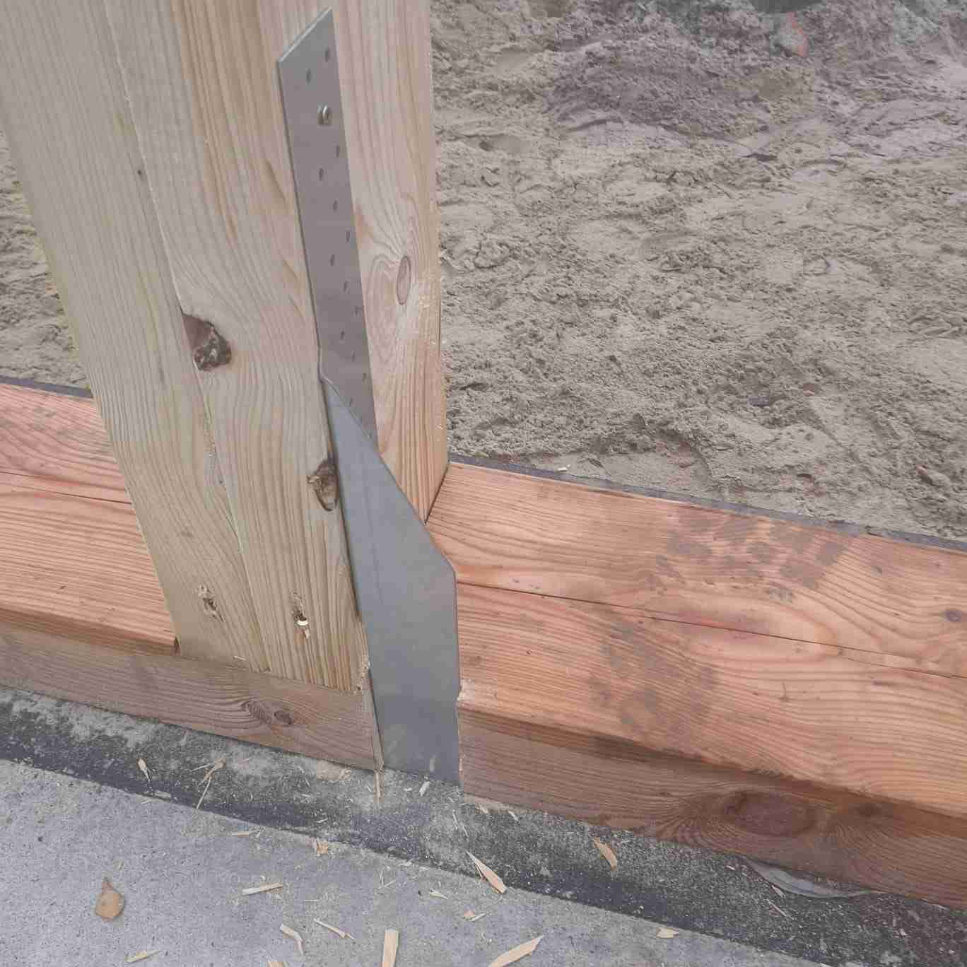 zusammengestellte Holzleisten