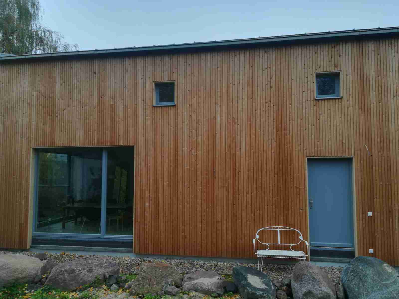 Büro aus Holz